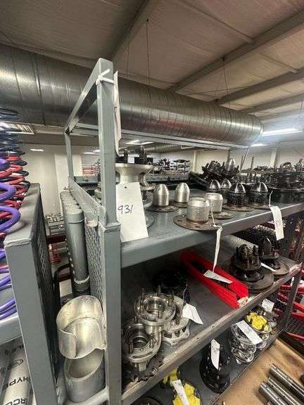 Gray Rolling Rack -No Contents 1