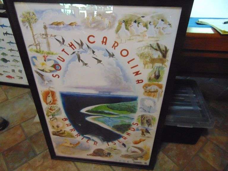 South Carolina Barrier Islands Poster