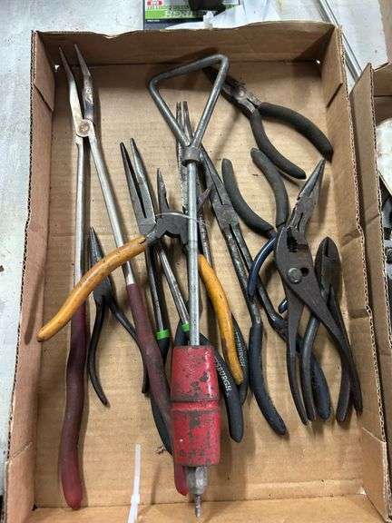Tray of Pliers