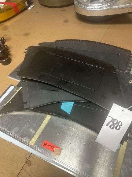 Cowl Panels and New Cowl Panel Material Alum.