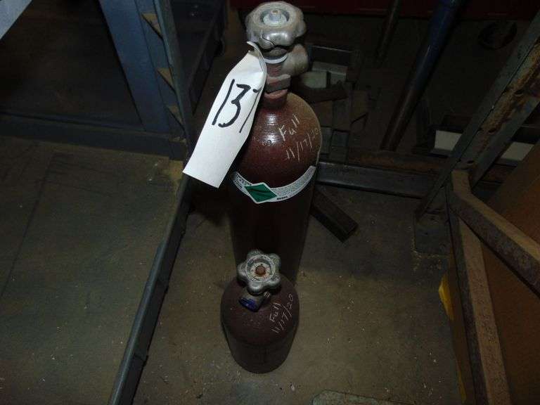 Two Gas Cylinders
