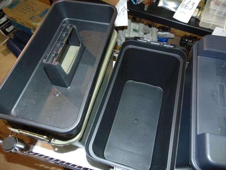 Three Plano Tackle Boxes