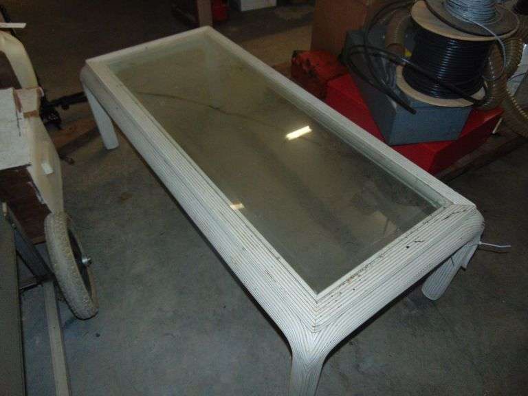 Coffee Table w/Glass Top