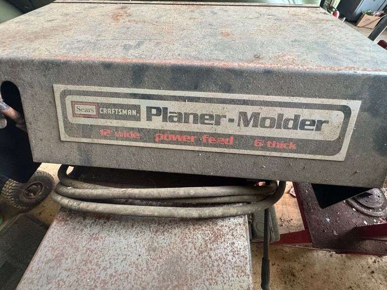 Craftsman 12" Wood Planer-Molder | Power Feed