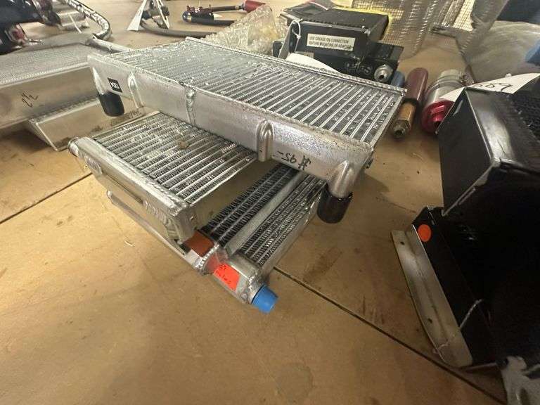 (4x)  Used Alum Oil Coolers 11" x 6"