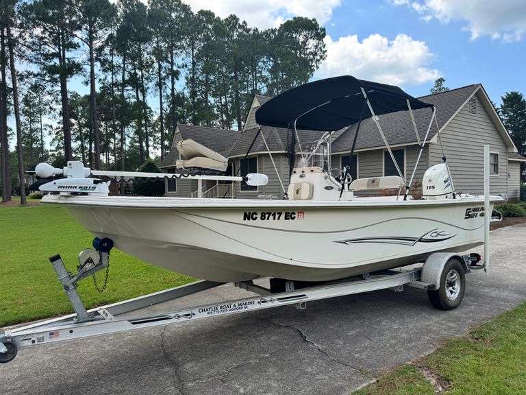 2016 Carolina Skiff 218 DLX with Suzuki 115HP 4-Stroke Engine, Wesco Trailer VIN 1W7B12216G1000852 image