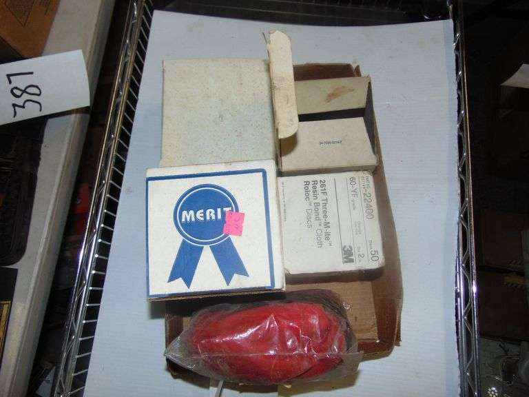 Misc. Grinding Disc., Bond Cloth, Elec. Lockout Kit
