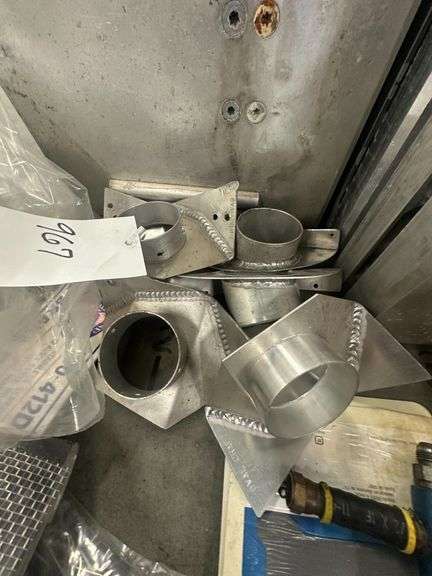 Aluminum 3" Brake Ducts