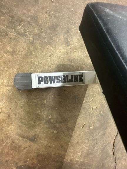 Powerline Folding Weight Bench