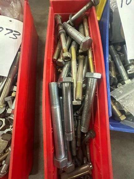 Misc Nuts & Bolts Tray As Pictured