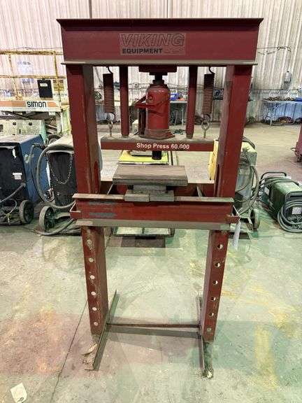 Viking Equipment 60k# Shop Press