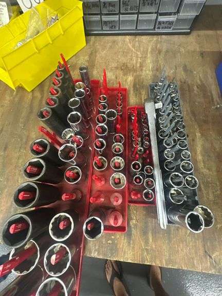 Metric & SAE Socket Sets w/ Organizers