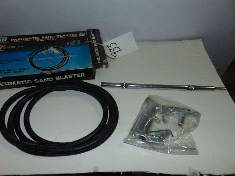 Pneumatic Sand Blaster