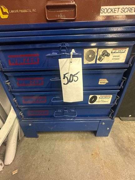 Winzer 4-Drawer Cabinet with Grease Fittings, Weather Packs & Gromets