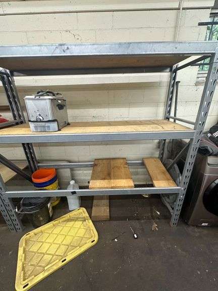 Steel Scaffold Type Storage Racks *NO Contents*