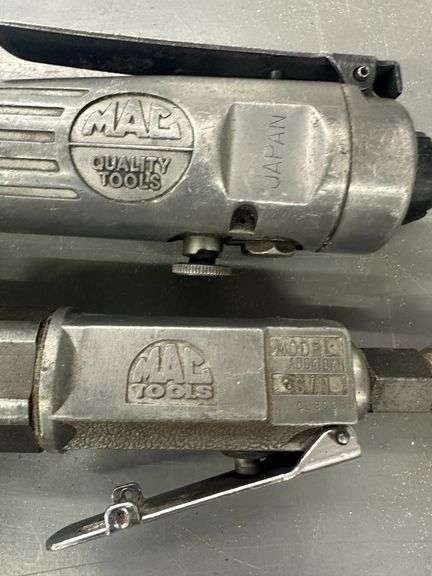 Grouping of MAC Air Powered Hand Tools