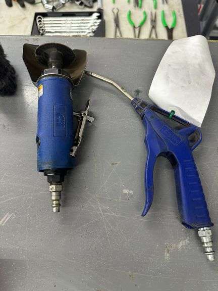 Lot of Air Powered Hand Tools