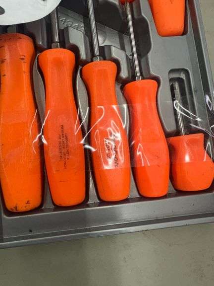 Set of Snap-On on Screwdrivers