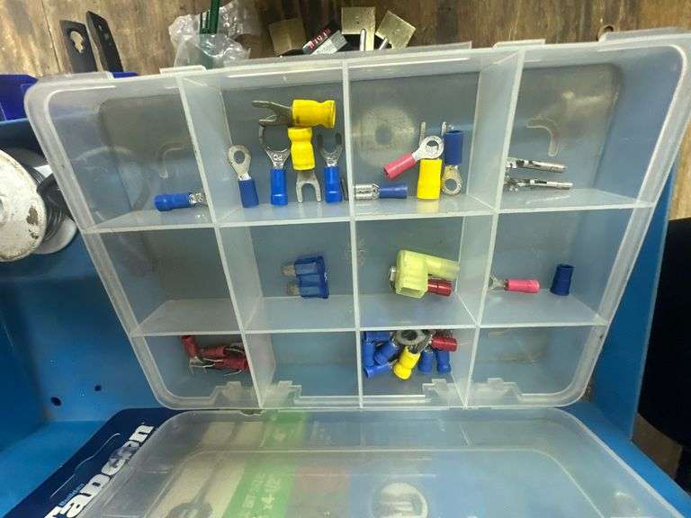 Small Parts Organizers & Hardware Bins w/ Contents