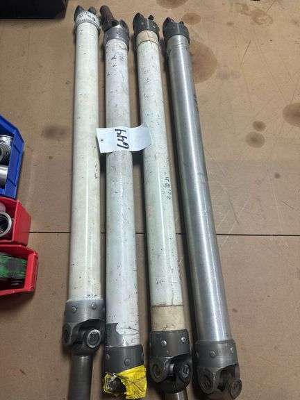 (4x) Used Late Model Drive Shafts (aluminum)