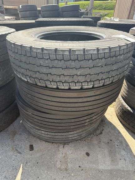 (8x) Used Truck Tires