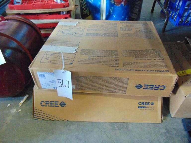 Two Cree Recessed Lights