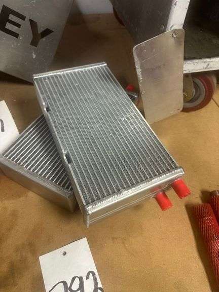 (2x) Alum Oil Coolers
