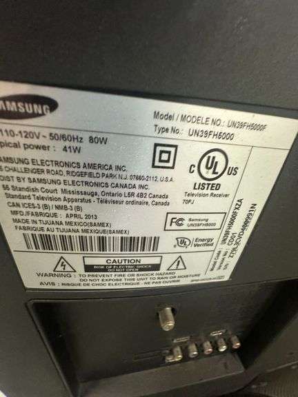 38" Samsung TV