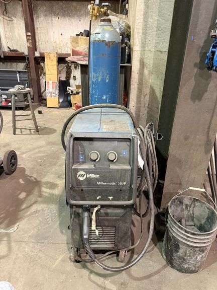 Miller Millermatic 350p Mig Welder