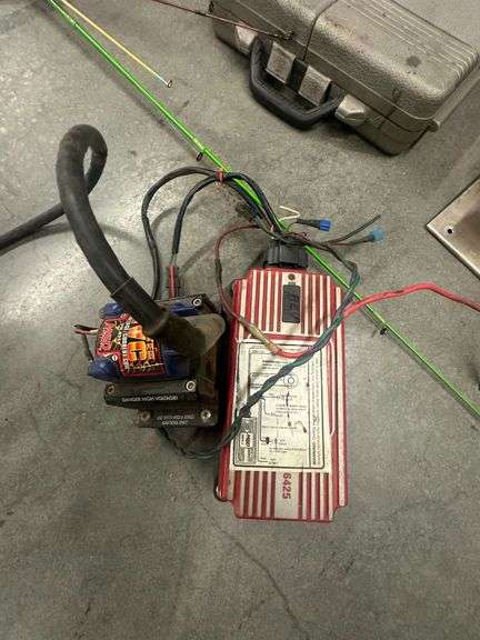 MSD Box Red and 8252 Blue MSD Coil