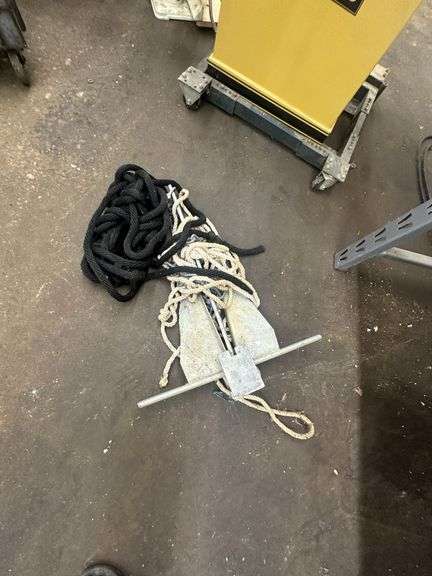 30lb Anchor w/ Extra Dock Line
