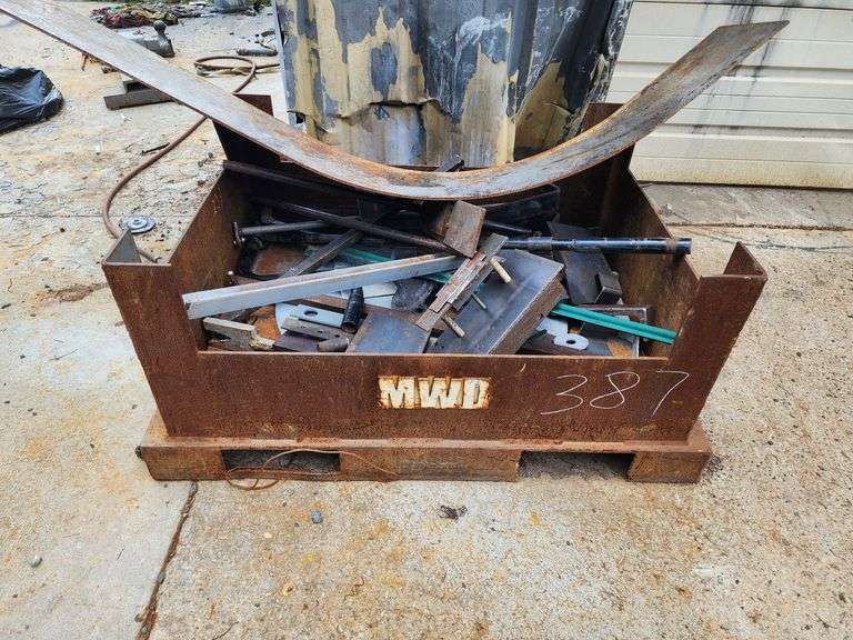 Fork Lift Carry All/Bin and Scrap Metal