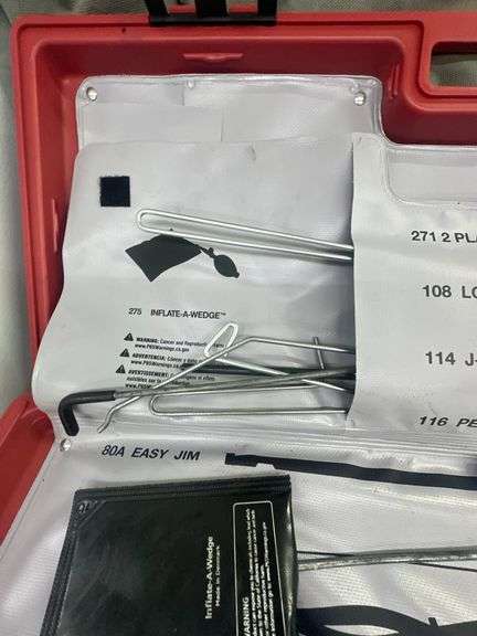 Locksmiths Complete Slim Jim Kit