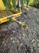 Yellow Wire Transfer Trailer w/ Hydraulic Tilting Bed