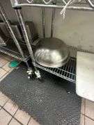 Contents Only -  Metal  Prep Station Containers / Pans / Bowls / Knives / Scoops & More