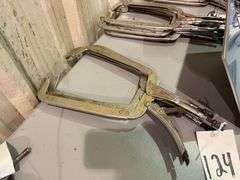 Three-12inch StrongHandTools Vise Clamps
