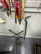 Pegboard Storage Wall w/ Huge Variety of High Quality Mechanic's Hand Tools