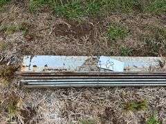 Six Pieces of 20'x6" Angle Iron