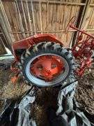Allis Chalmers Garden Tractor with Multiple Implements