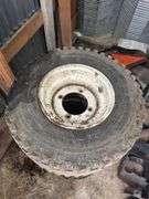 Grouping of  Four Assorted Tractor Tires