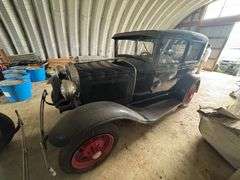 1929 Ford Model A Tudor Sedan with Flathead Inline-4 Engine | Showing 4,729 Miles | ID#  A1559381