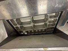 TRUE 3-Door Sandwich/Salad Refrigerator Station
