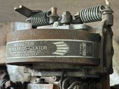 Antique Hit-and-Miss Engine With Webster Tri-Polar Magneto