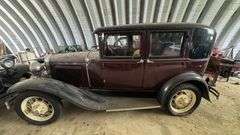 1930 Ford Model A  Fordor Sedan | Briggs 170-B Deluxe | Showing 12,204 Miles | HAVE TITLE | VIN# A3095099
