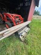 Kubota Compact Utility Tractor Model L3130 w/ Woods LC102 Groundmover X Front-end Loader