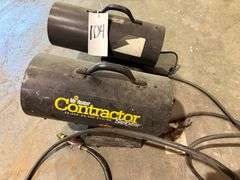 Two LP Gas Contractor Heaters