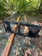 BS10 Skid Steer Bale Spear Attachment