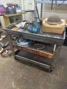 Rolling Shop Cart w/ Contents