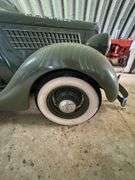 1935 Ford Tudor Sedan | Painted Green with "U.S.A.-W-1825", "29th Inf. H. Co." | Ford Flathead V8 Engine GB-6050|Miles Unknown | HAVE TITLE | VIN# 181624024