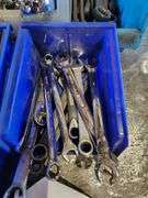 Four Trays of Assorted Combination Wrenches